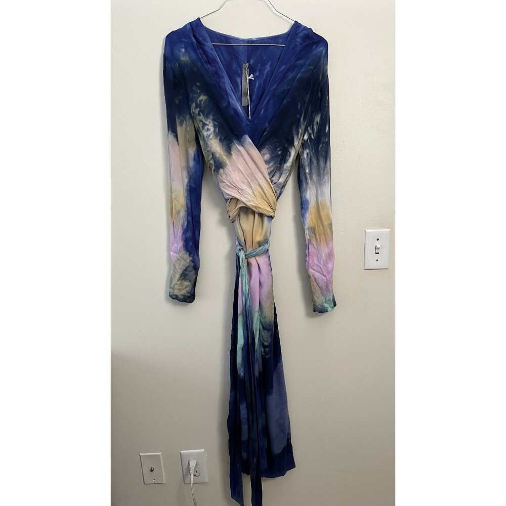 RAQUEL ALLEGRA TIE DYE  DRESS M